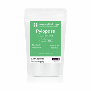 Pylopass (L. reuteri DSM 17648)  - 120 Capsules | Made By Daily