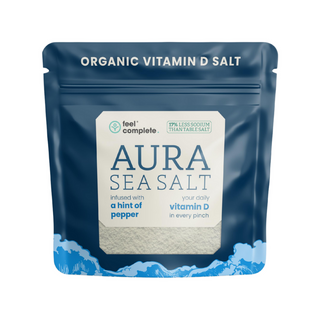 Aura Sea Salt - Hint of Pepper - 80g | Feel Complete
