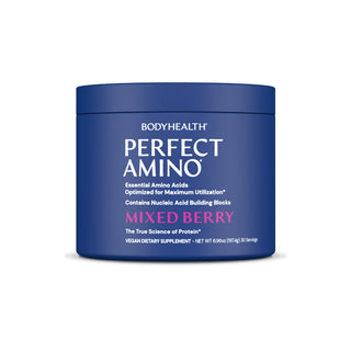 PERFECT AMINO Powder - Mixed Berry - 30 Servings | BodyHealth