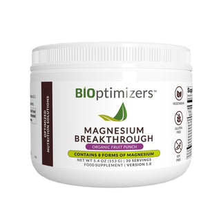 Magnesium Breakthrough Drink (Fruit Punch) - 30 Servings | BIOptimizers