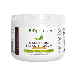 Magnesium Breakthrough Drink (Banana Mango) - 30 Servings | BIOptimizers