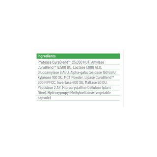 CuraZyme Vital - Gentle Digestive Relief - 90 Capsules | Cura Nutrition