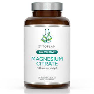 Magnesium Citrate - 120 Capsules | Cytoplan