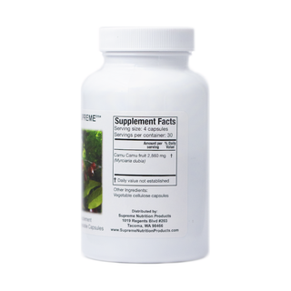 Camu Supreme (Myrciaria dubia) - 120 Capsules | Supreme Nutrition Products