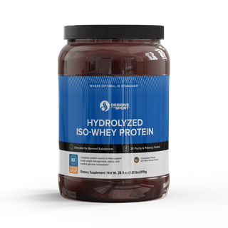 Hydrolyzed ISO-Whey Protein (Chocolate) - 819g | Designs For Sport