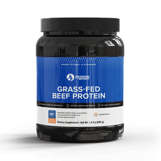 Grass-Fed Beef Protein (Vanilla) - 810g | Designs For Sport
