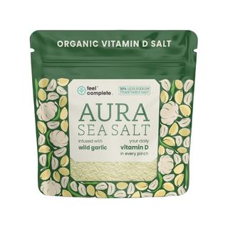 Aura Sea Salt - Wild Garlic - 80g | Feel Complete