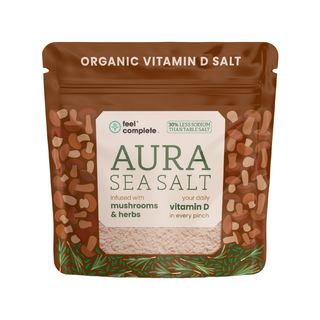 Aura Sea Salt - Mushroom & Herbs - 80g | Feel Complete