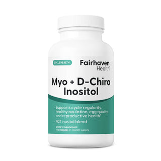 Myo + D Chiro Inositol - 120 Capsules | Fairhaven Health