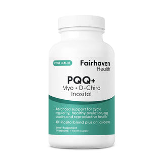 PQQ+ Myo + D-Chiro Inositol - 120 Capsules | Fairhaven Health
