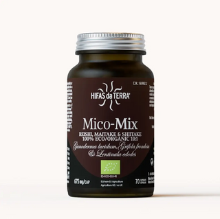 Mico-Mix (Reishi, Shiitake & Maitake Mushroom Extracts) - 70 Capsules | Hifas da Terra