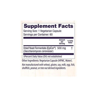 EpiCor 500mg - 60 Capsules | Healthy Origins