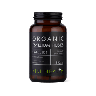 Organic Psyllium Husks - 120 Capsules | KIKI Health