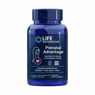 Prenatal Advantage - 120 Softgels | Life Extension