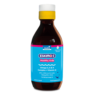Eskimo-3 Healthy Kids Fish Oil (Tutti Frutti) - 210ml | Metagenics