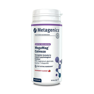 MegaMag Calmeze (Raspberry) - 30 Servings | Metagenicsrelease