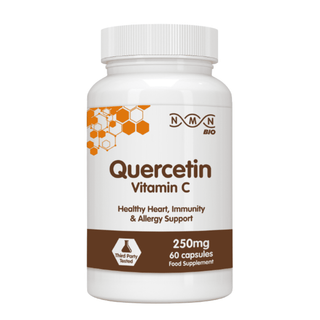 Quercetin 250mg with Vitamin C - 60 Capsules | NMN Bio