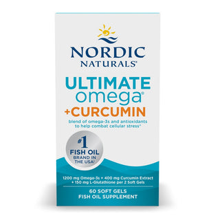 Ultimate Omega + Curcumin - 60 Softgels | Nordic Naturals