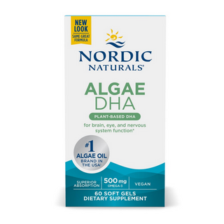 Algae DHA - 60 Softgels | Nordic Naturals