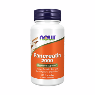 Pancreatin 2000 - 100 Capsules | NOW Foods