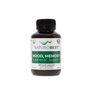 Mood, Memory & Adrenal Support - 60 Capsules | NaturoBest