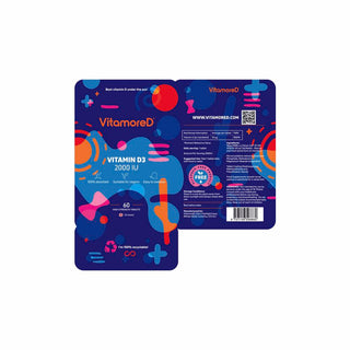 VitamoreD Fast-Acting Vitamin D3 with Active Form Calcifediol
