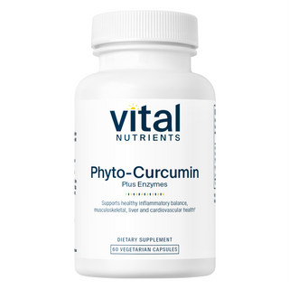 Phyto-Curcumin Plus Enzymes - 60 Capsules | Vital Nutrients
