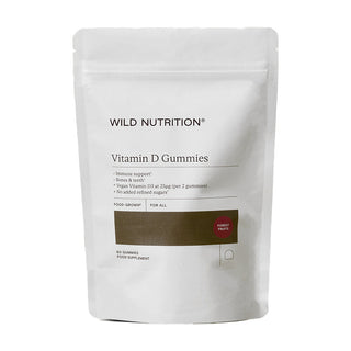 Vitamin D Gummies - 60 Gummies | Wild Nutrition