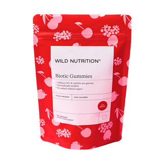 Biotic Gummies For Children - 60 Gummies | Wild Nutrition